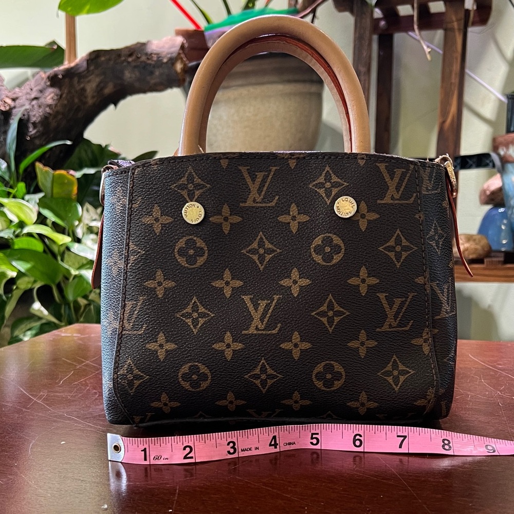 Louis Vuitton Mini Monogram Brown and Tan Bag